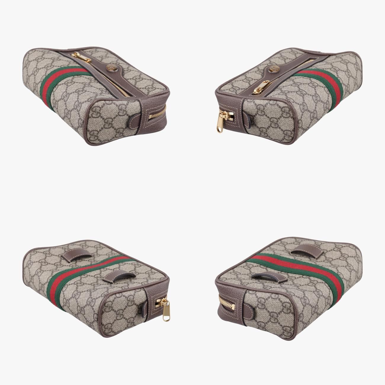 グッチGucciオフィディアカーキPVCコーティングキャンバス517076I024014199