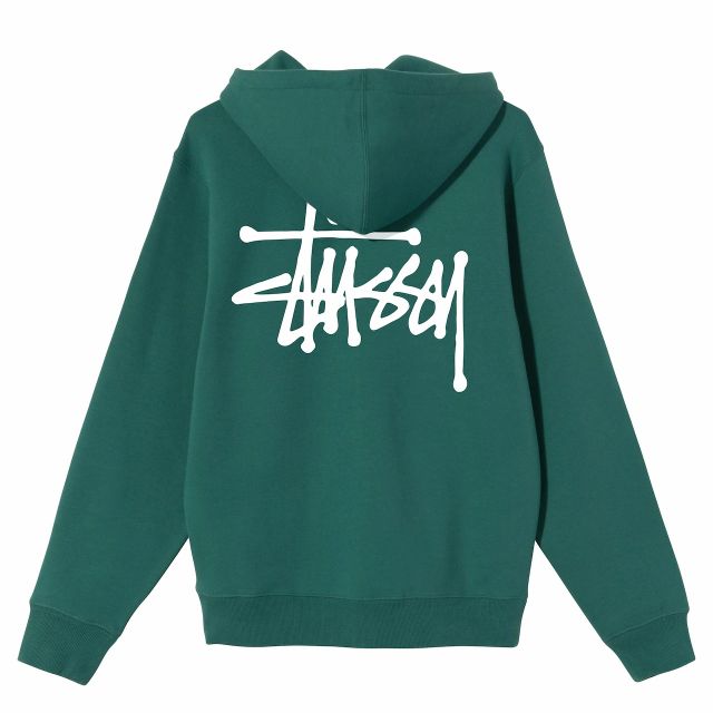 ステューシー BASIC STUSSY ZIP HOODIE スウェット パーカー プルオーバー ジッパーオーバー - メルカリ