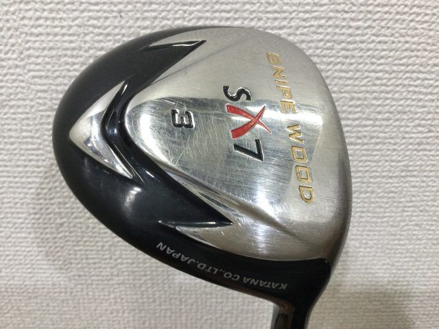 【中古】フェアウェイウッド カタナゴルフ SNIPE WOOD SX7/Motore/R/16[1855]杭全本店