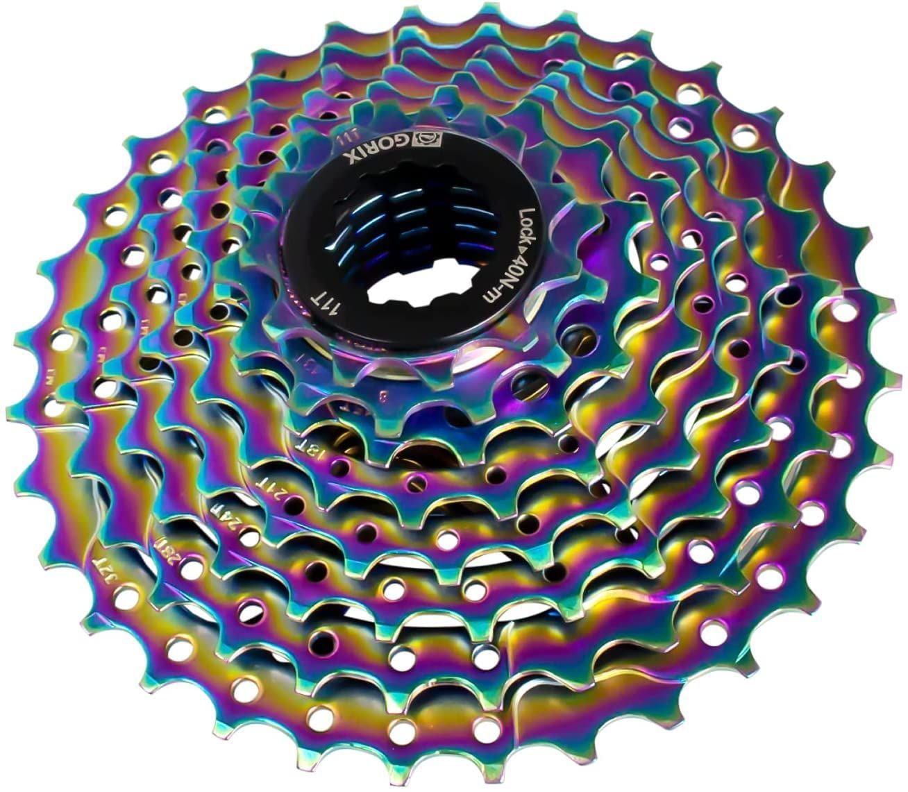 新品 GORIX ゴリックス スプロケット オイルスリック (GX-CASSETTE) 耐久性 耐摩耗性 自転車 スプロケ ロードバイク カセットスプロケット