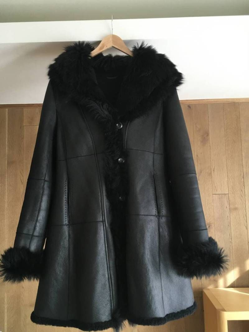 Verticalバーティカルリアル ムートンコート 羊革 ロングコート13AR