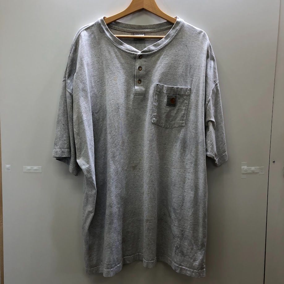 carhartt Tシャツ　ポケT ホンジュラス製　ビンテージ carhartt ポケットTシャツ アメカジ ホンジュラス製 古着 SM16