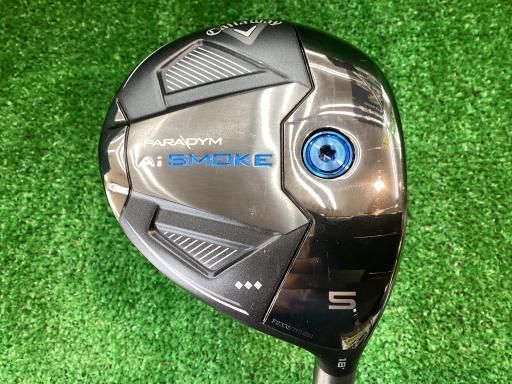キャロウェイ PARADYM Ai SMOKE ◆◆◆ 5W フェアウェイウッド FW リシャフト フレックスその他 メンズ 男性用 右利き 右用 Cランク ゴルフクラブ
