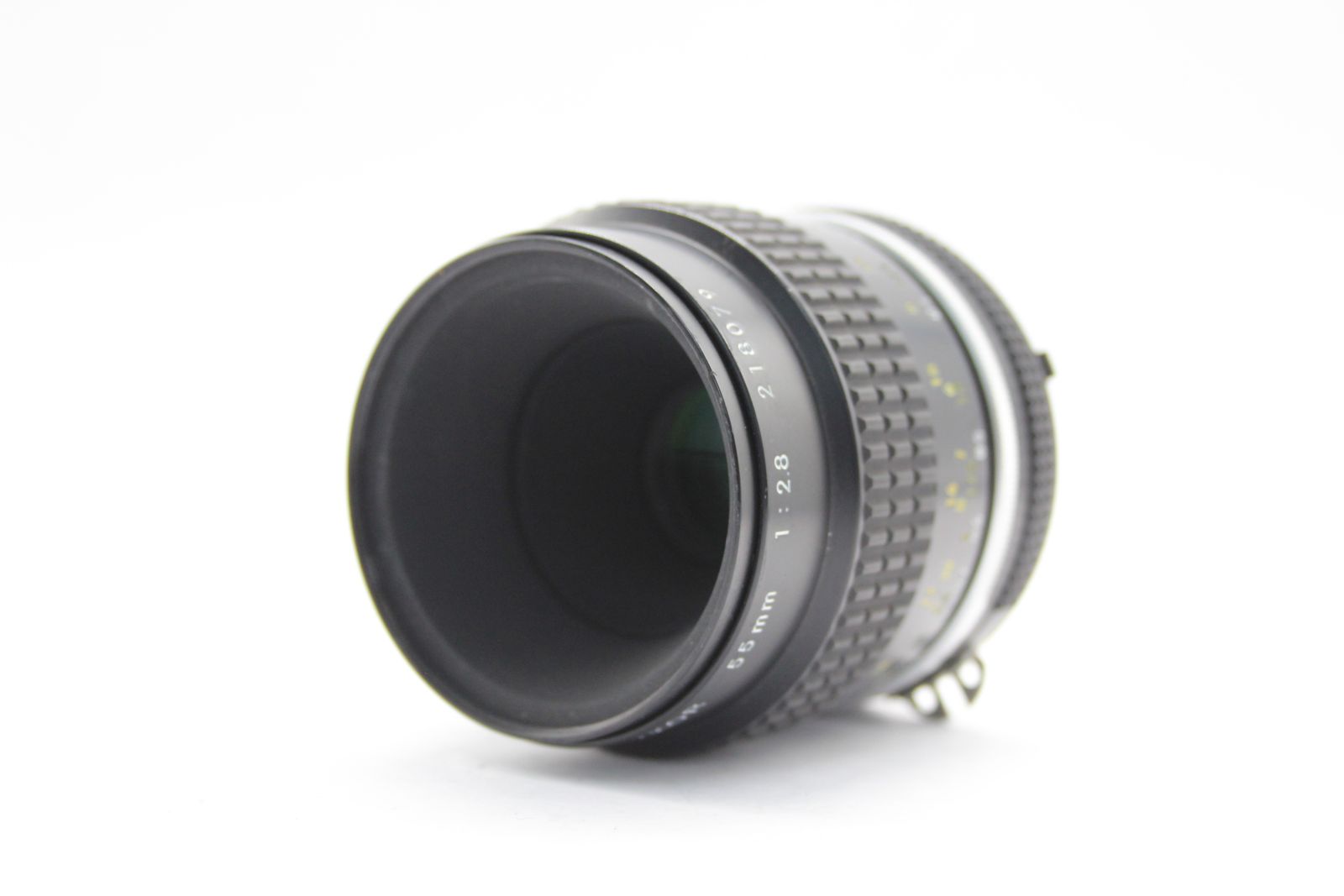 返品保証】 ニコン Nikon Ai-S Micro-Nikkor 55mm F2.8 レンズ s1103-