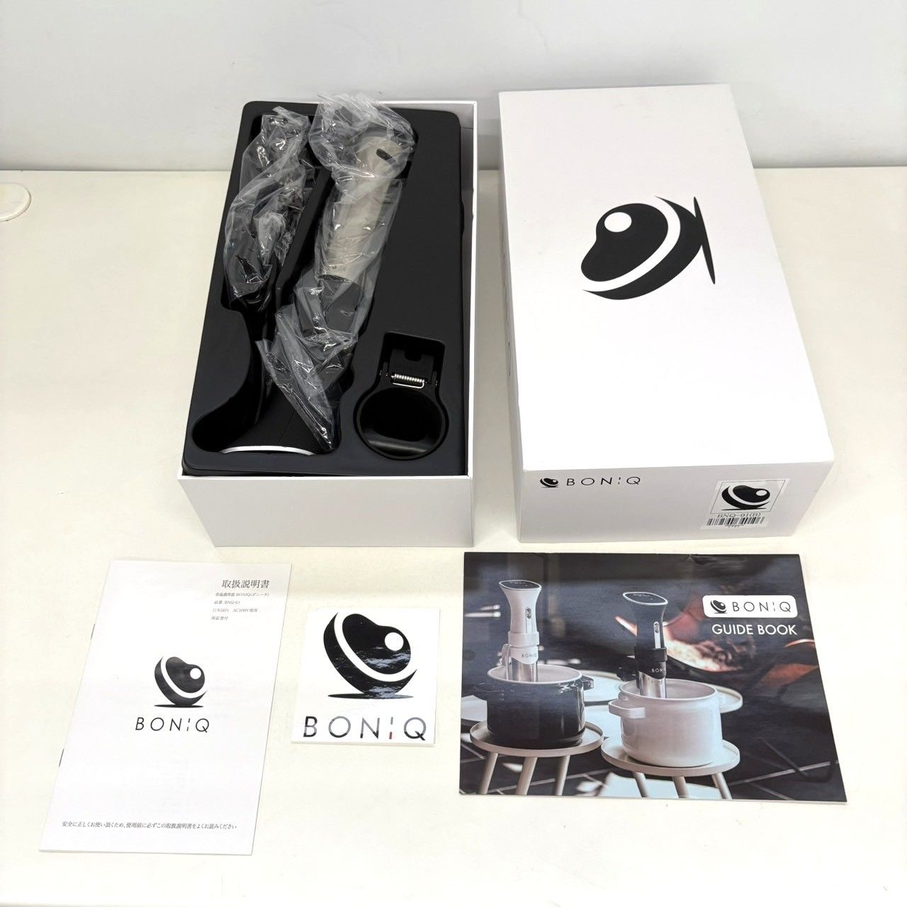 BONIQ BNQ-01 低温調理器 ボニーク キッチン 家電 中古 低温調理器BONIQ（ボニーク） BNQ-01ホワイト - メルカリ