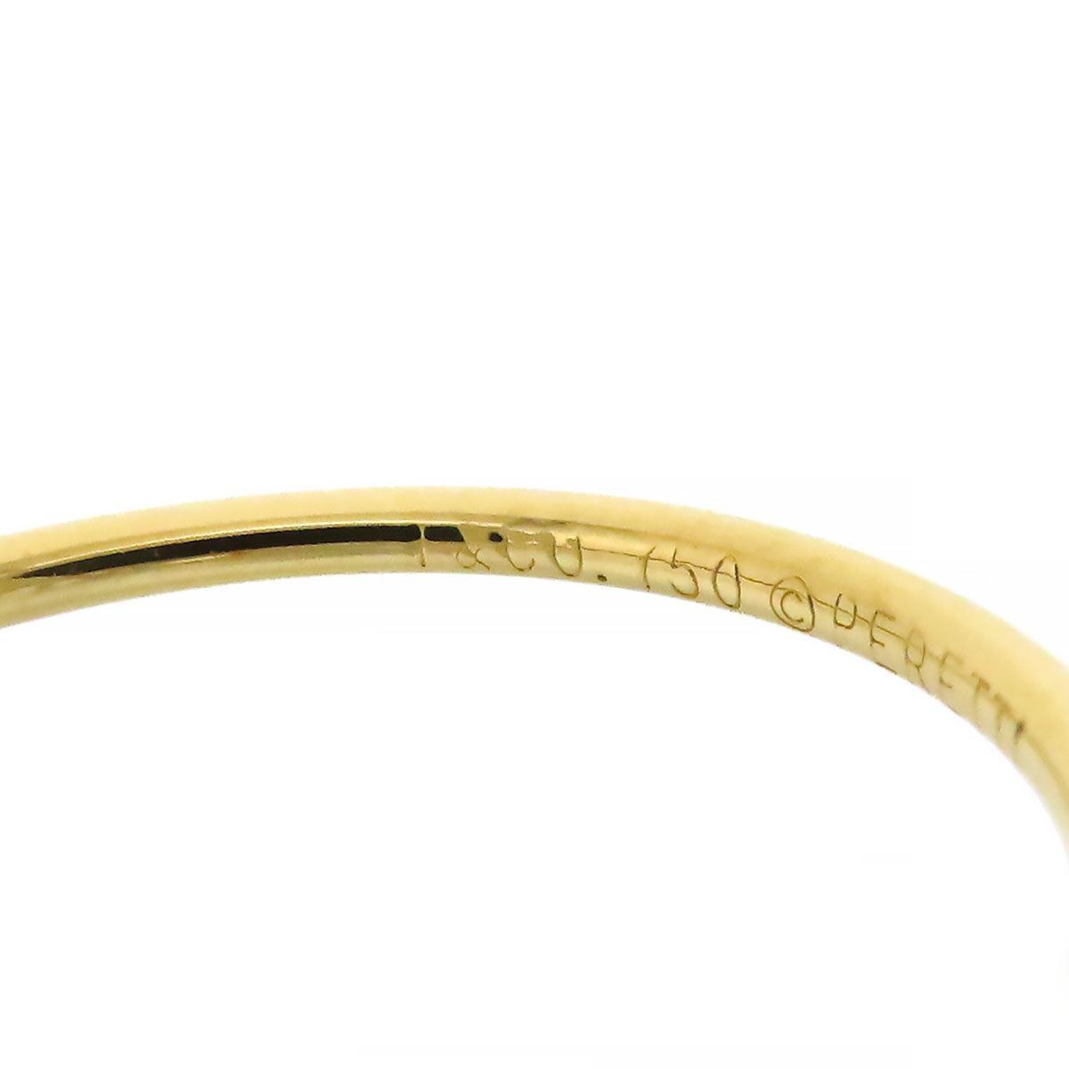 Tiffany & Co. K18 ティアドロップ リング 13号 Tiffany & Co. - ティファニー TIFFANY K18YG ティアドロップ