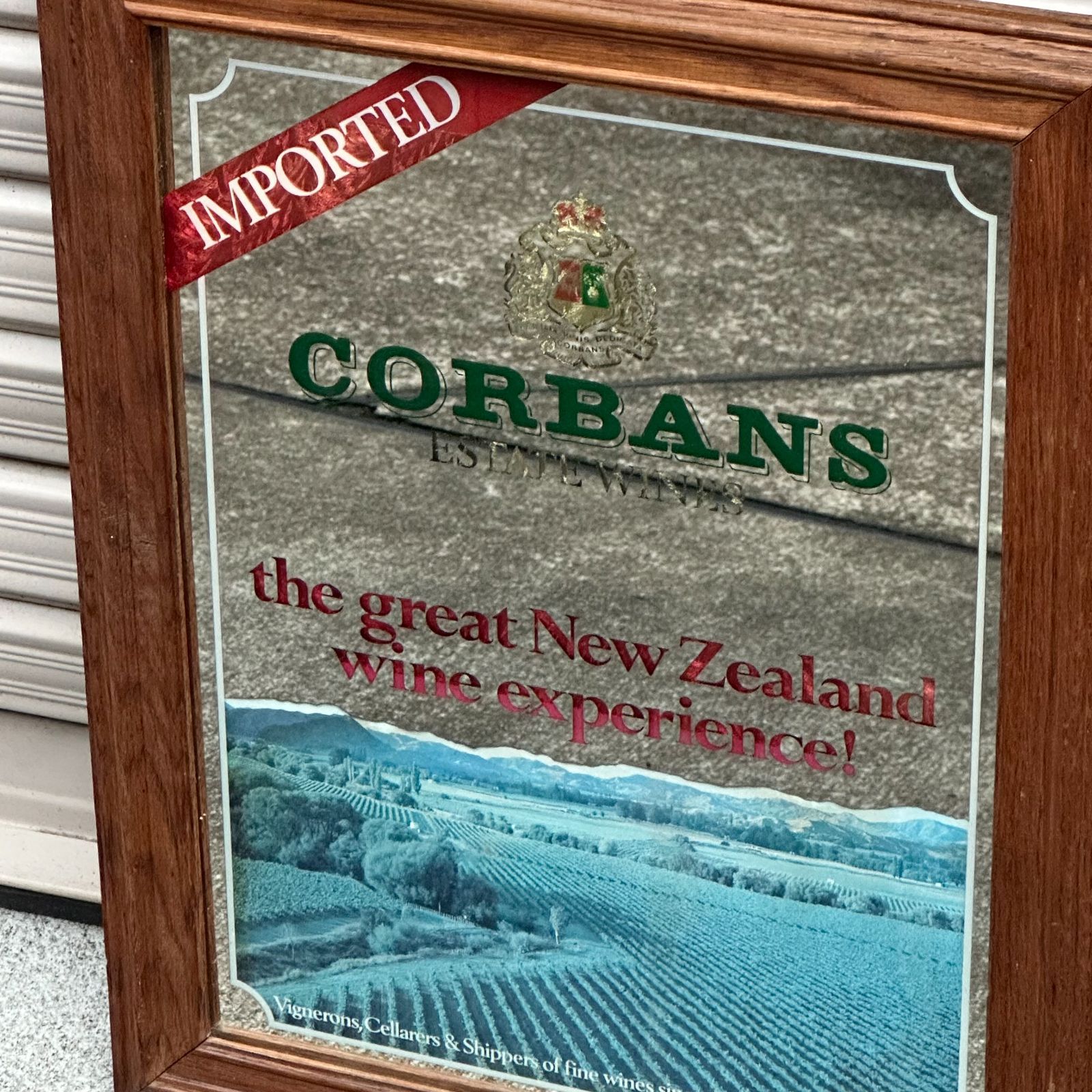 CORBANS コーバンズ ニュージーランドワイン パブミラー