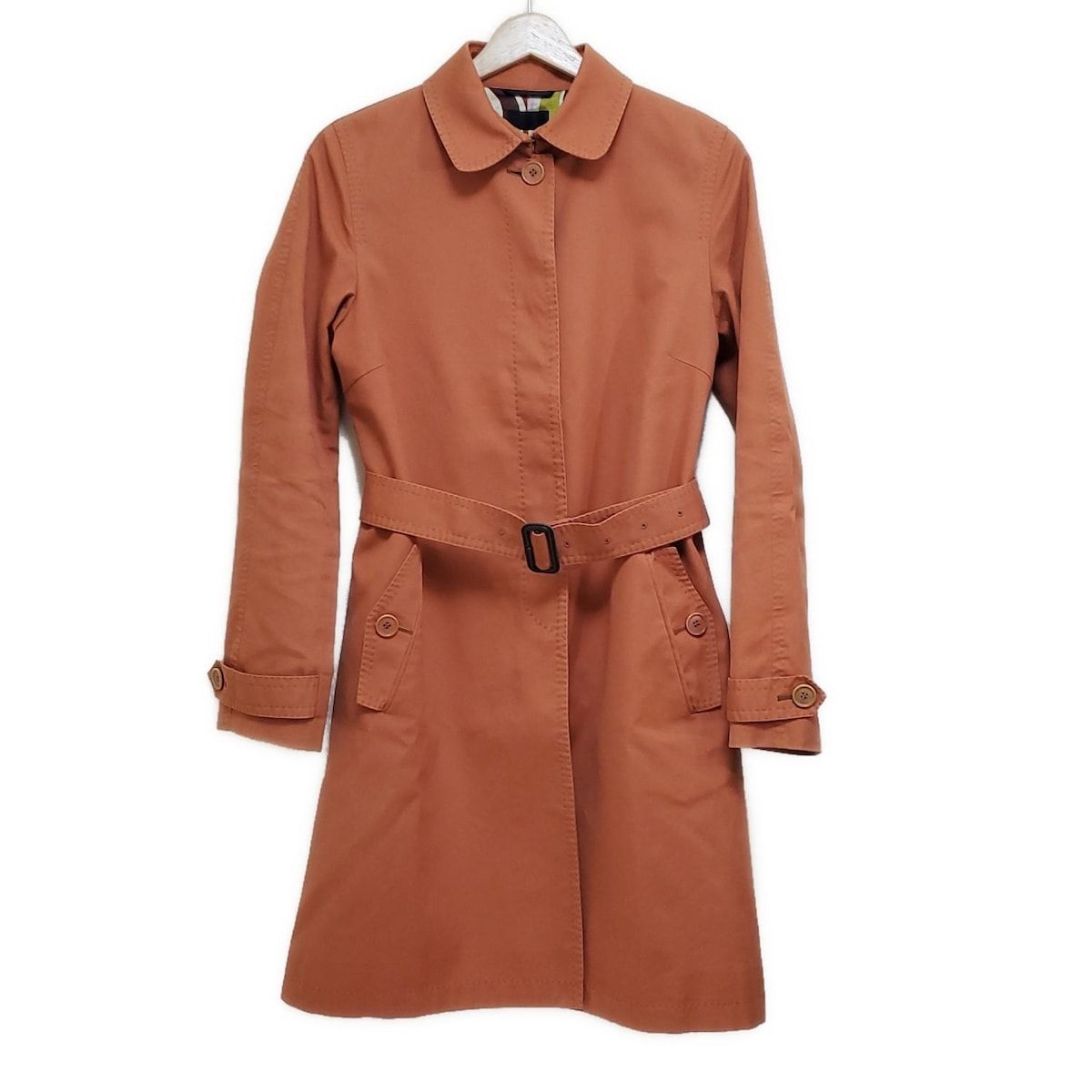 PaulSmith BLACK ポールスミスブラック コート サイズ42 L レディース - オレンジ 長袖 秋 冬