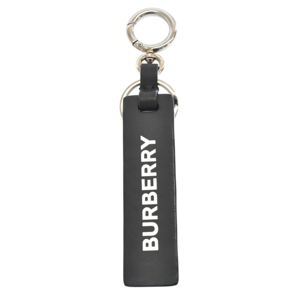 BURBERRY (バーバリー) LOGO LEATHER KEY-CHAIN レザーロゴプリント