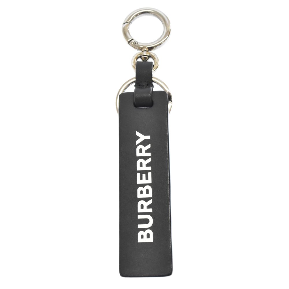 BURBERRY (バーバリー) LOGO LEATHER KEY-CHAIN レザーロゴプリント