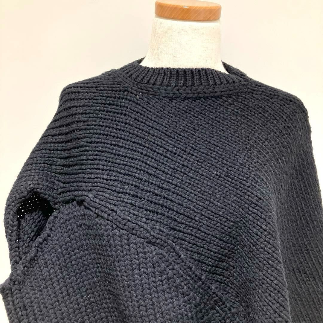 1996年製 コムデギャルソン COMME des GARCONS ニット コムデギャルソン COMME des GARCONS 変形デザイン ケープ風