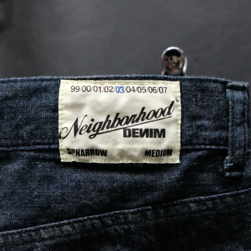 NEIGBORHOOD 03SS デニムカーゴパンツ M/約86cm SPNARROW ナロー