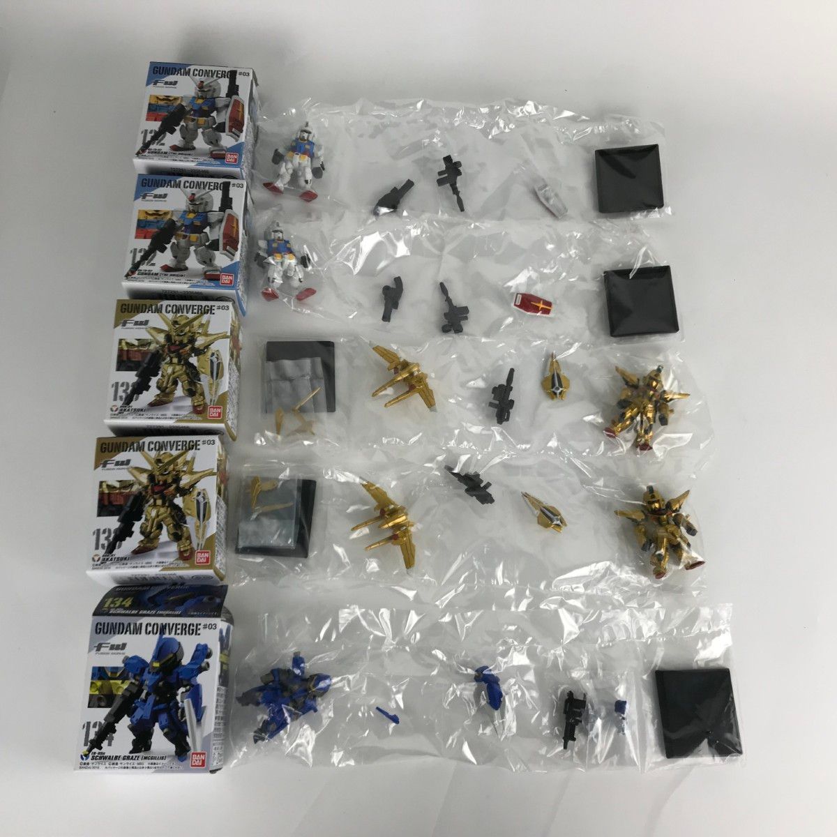 □□ ガンダムコンバージBOX FW GUNDAM CONVERGE #03 132/133