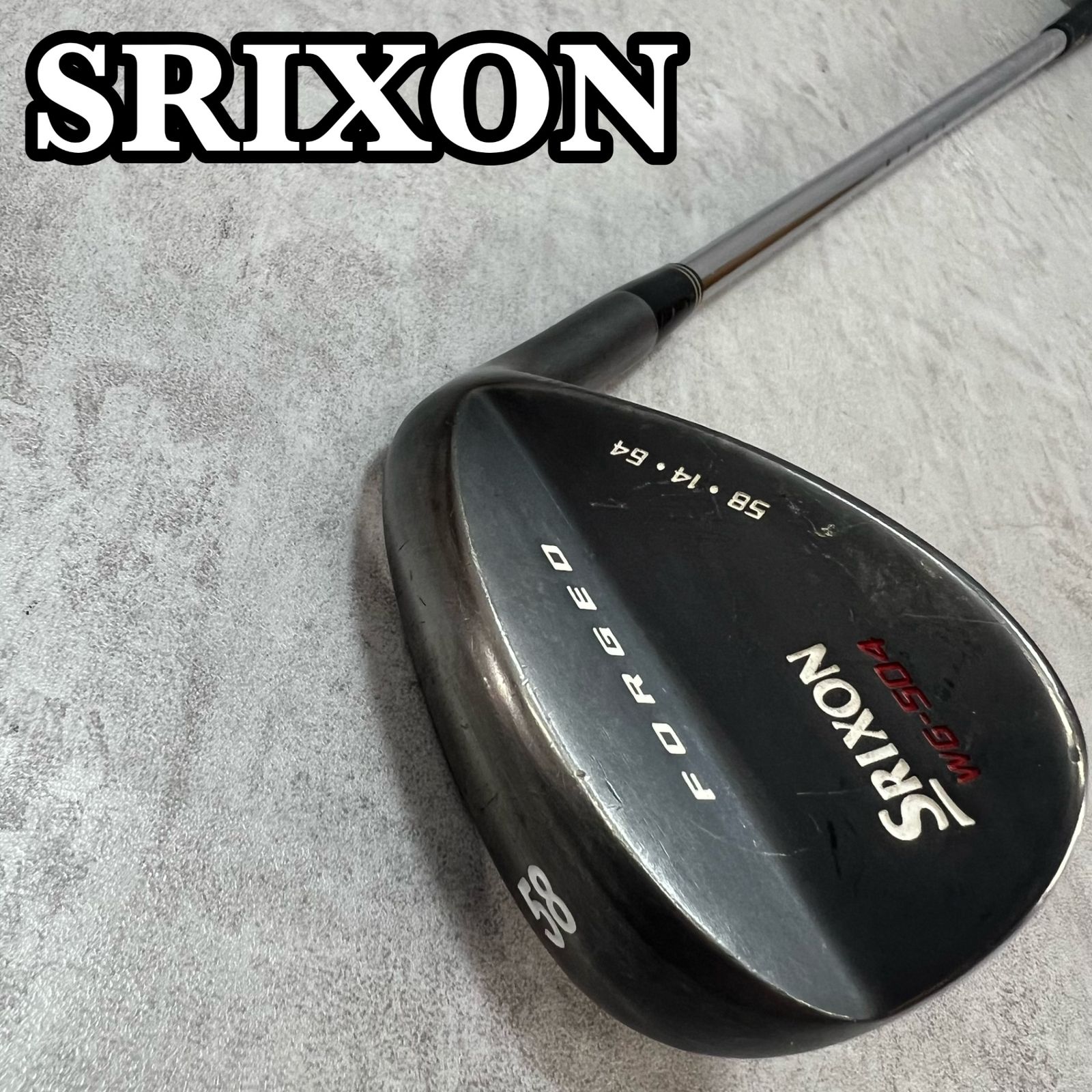 Srixon WG-504 ウェッジ　2本セット　52度＆56度 Srixon WG-504 ウェッジ 2本セット 52度＆56度 Srixon WG-504