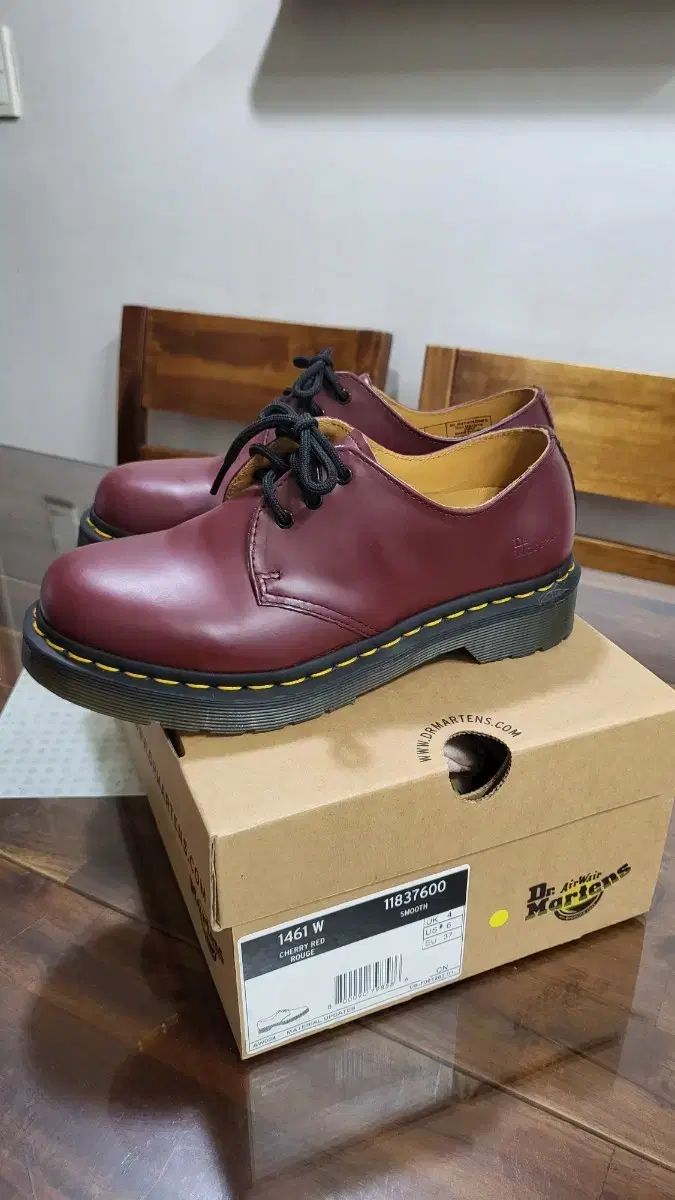 DR. MARTENS ドクターマーチン 1461 EU37 235 240 さくらんぼレッド スムース