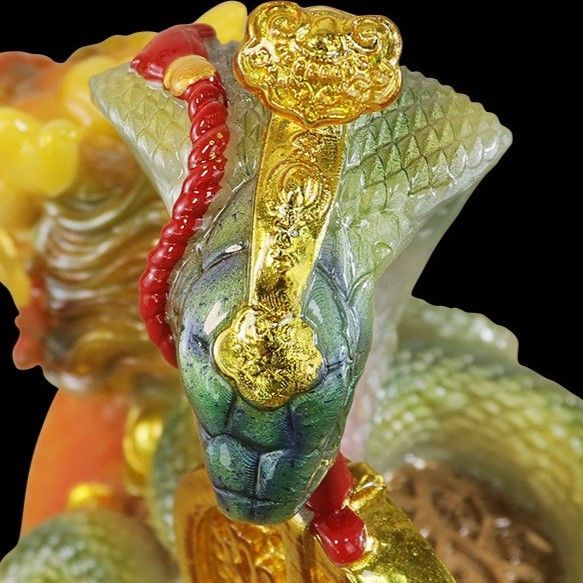 麒麟 龍 竜 蛇 ヘビ 干支 干支飾り 置物 優雅 伝統的 運 金運