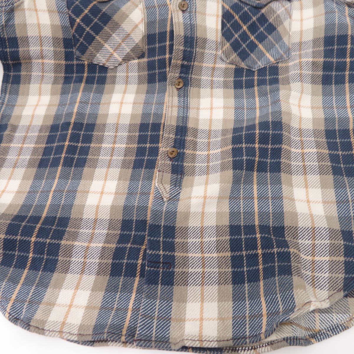 【STUDIO D‘ ARTISAN】長袖ネルシャツ チェック柄 ステュディオ ダルチザン Studio Dartisan チェック ネルシャツ