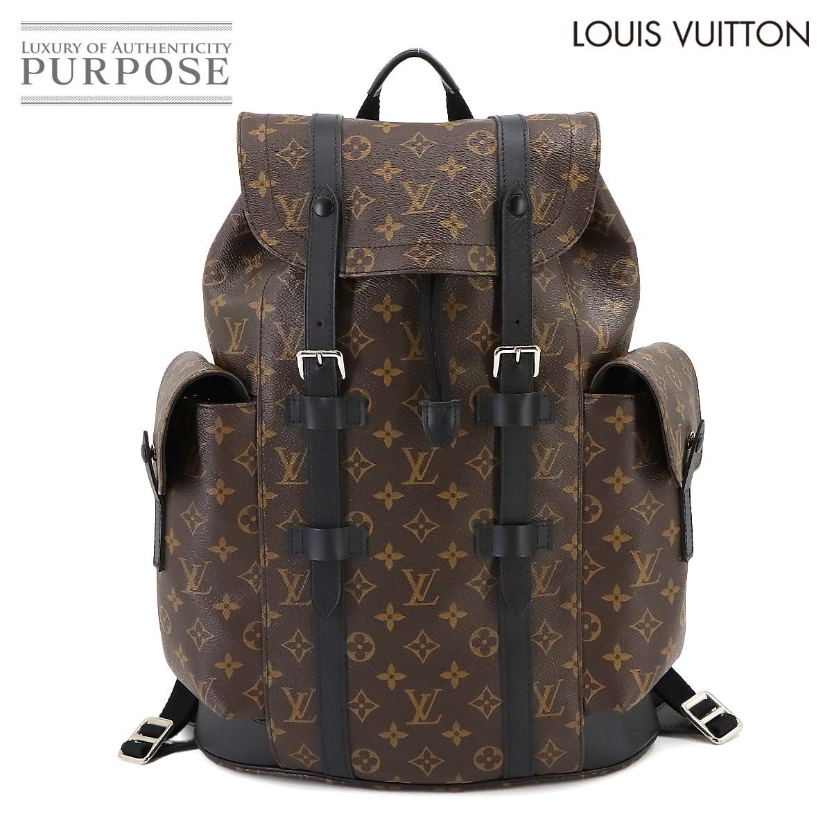 ルイ ヴィトン LOUIS VUITTON モノグラム マカサー クリストファー MM 