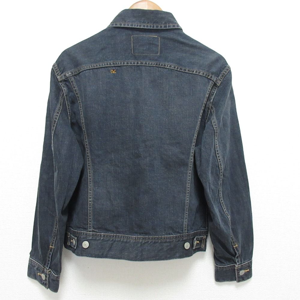 45R フォーティーファイブアール ライ麦デニムの908Gジャン 908比古比女ジャン デニムジャケット 50310101 サイズ2 ブルー レディース 古着
