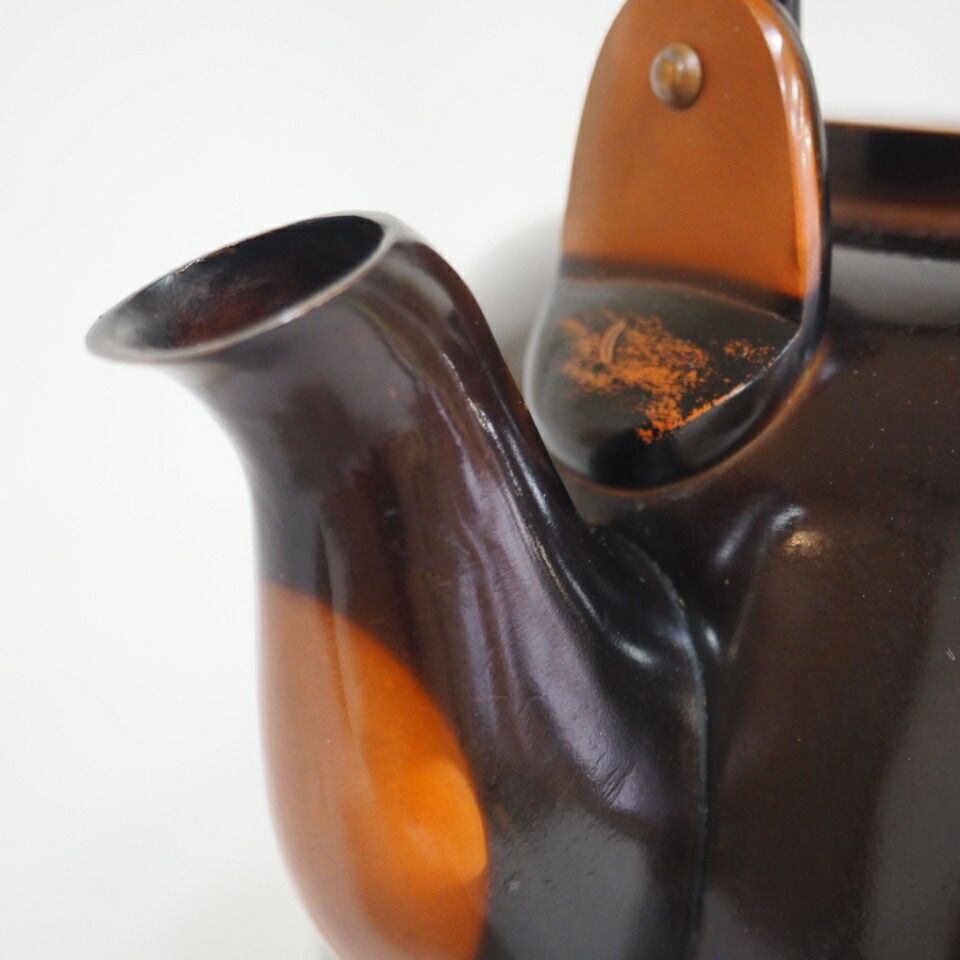 八月の特売品】一政堂作 伊藤政治作 浄益形 唐銅 腰黒 表千家