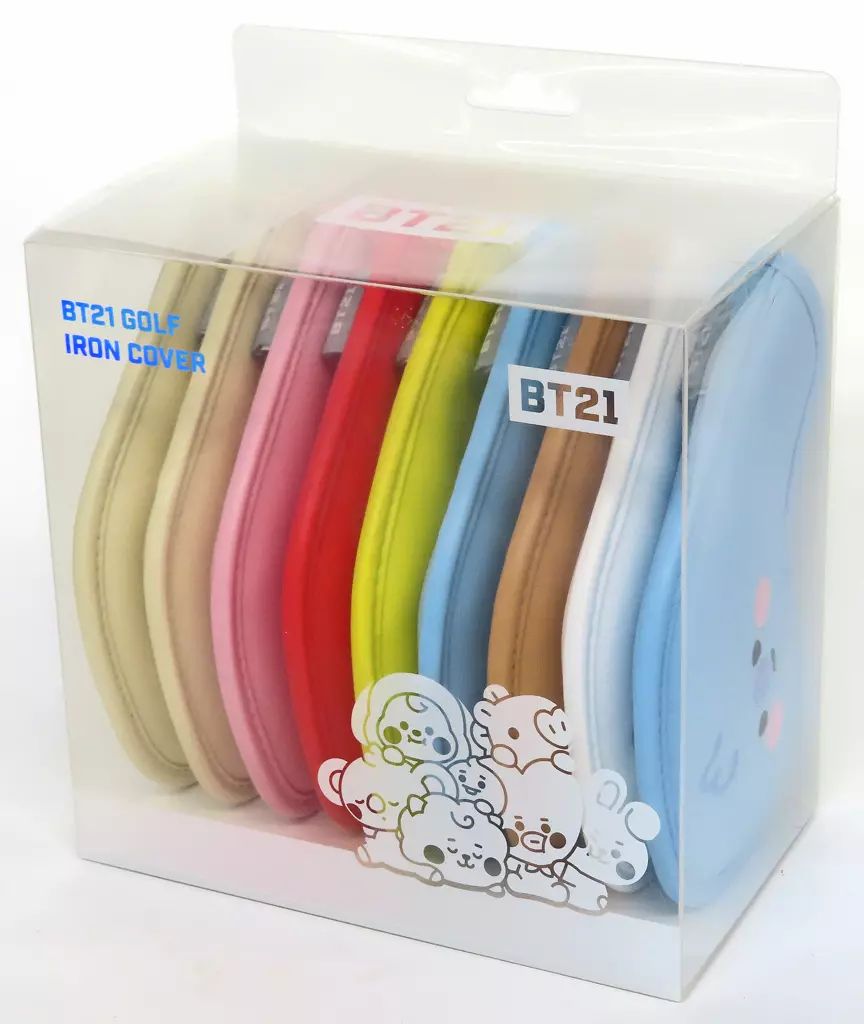 雑貨 BTS 防弾少年団 アイアンカバー 9個セット BT21 GOLF BABY