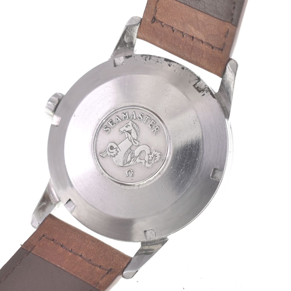 オメガ OMEGA ヴィンテージ シーマスター SS/レザー 手巻き メンズ O