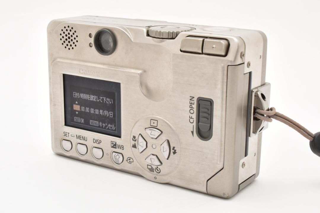 351A】Canon キャノン IXY DIGITAL 300a シルバー コンパクト