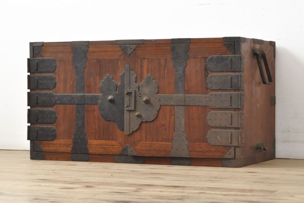 事前問合せ必須 総桐時代箪笥 上段 和製アンティーク 特注品 上手造り