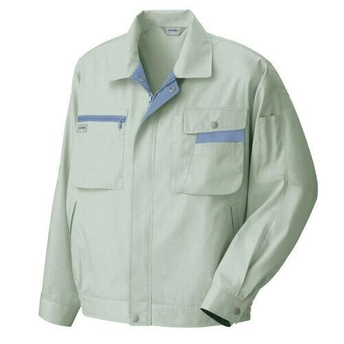 【新品・5営業日で発送】アイトス 長袖サマーブルゾン アースグレー×ミストバイオレット B3L 5320-004-B3L 1着