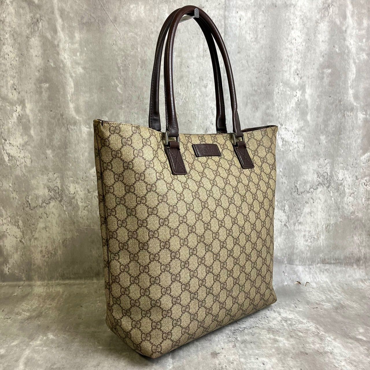 ✨良品✨ GUCCI グッチトートバッグ ハンドバッグ GG柄 スプリーム A4 