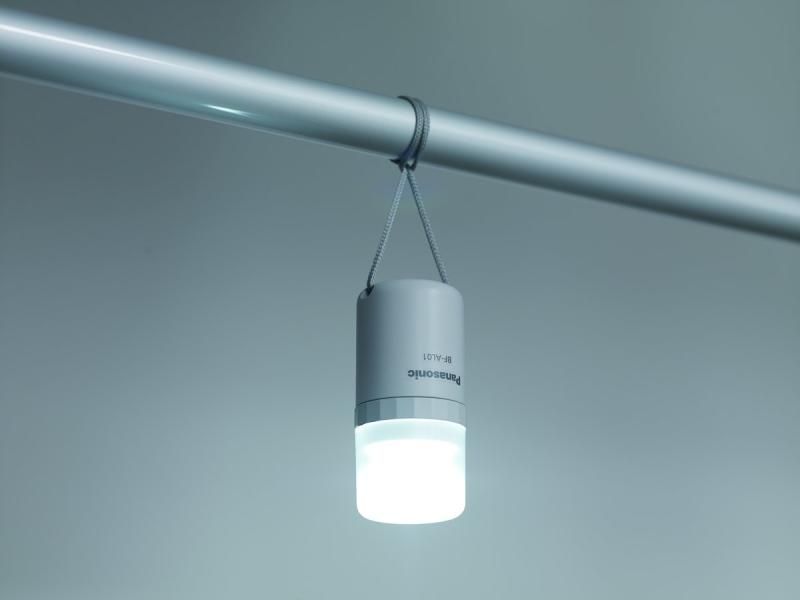 パナソニック LEDランタン 乾電池付き ホワイト BF-AL01K-W