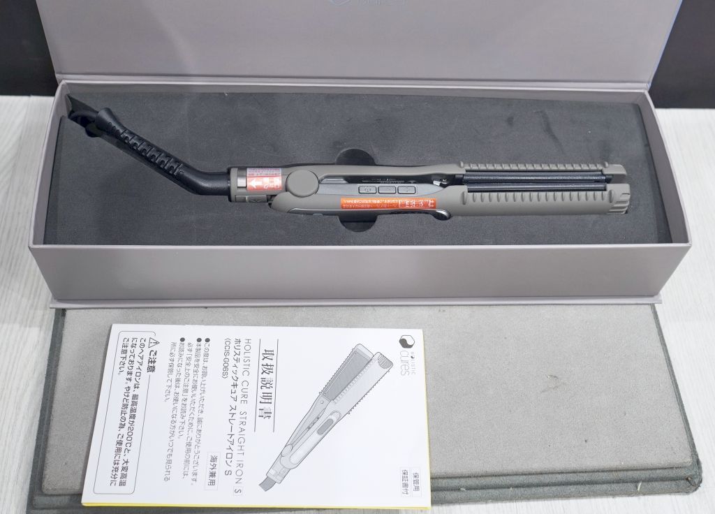 【美品】ホリスティックキュアストレートアイロン CCIS-GO6S クレイツ ホリスティックキュア ストレートアイロン S CCIS-G06S