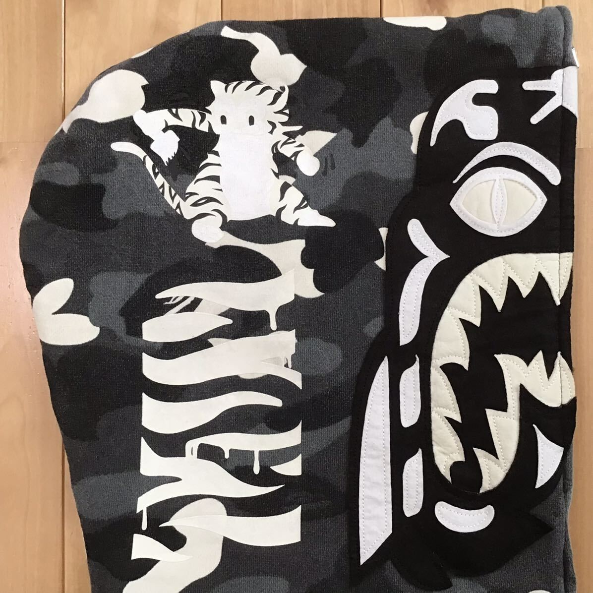 ☆蓄光☆ City camo ロング タイガー パーカー Lサイズ tiger full zip