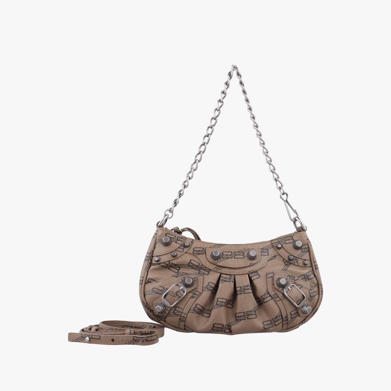 バレンシアガBalenciagaル カゴール ミニキャメルラムスキン695814.2762.0.584048