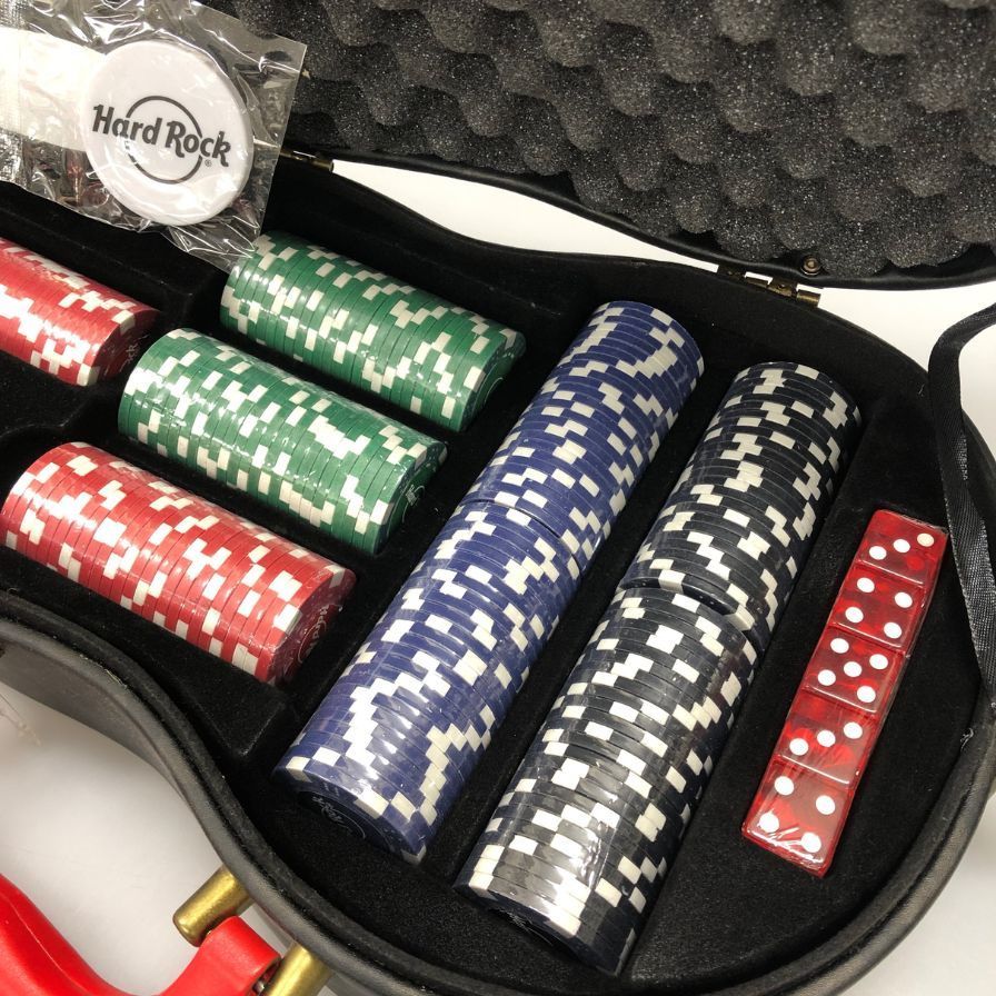 ハードロックカフェ リミテッドエディション ポーカーセット AFI28 WWW_TRAVELLANDINDIA_COM