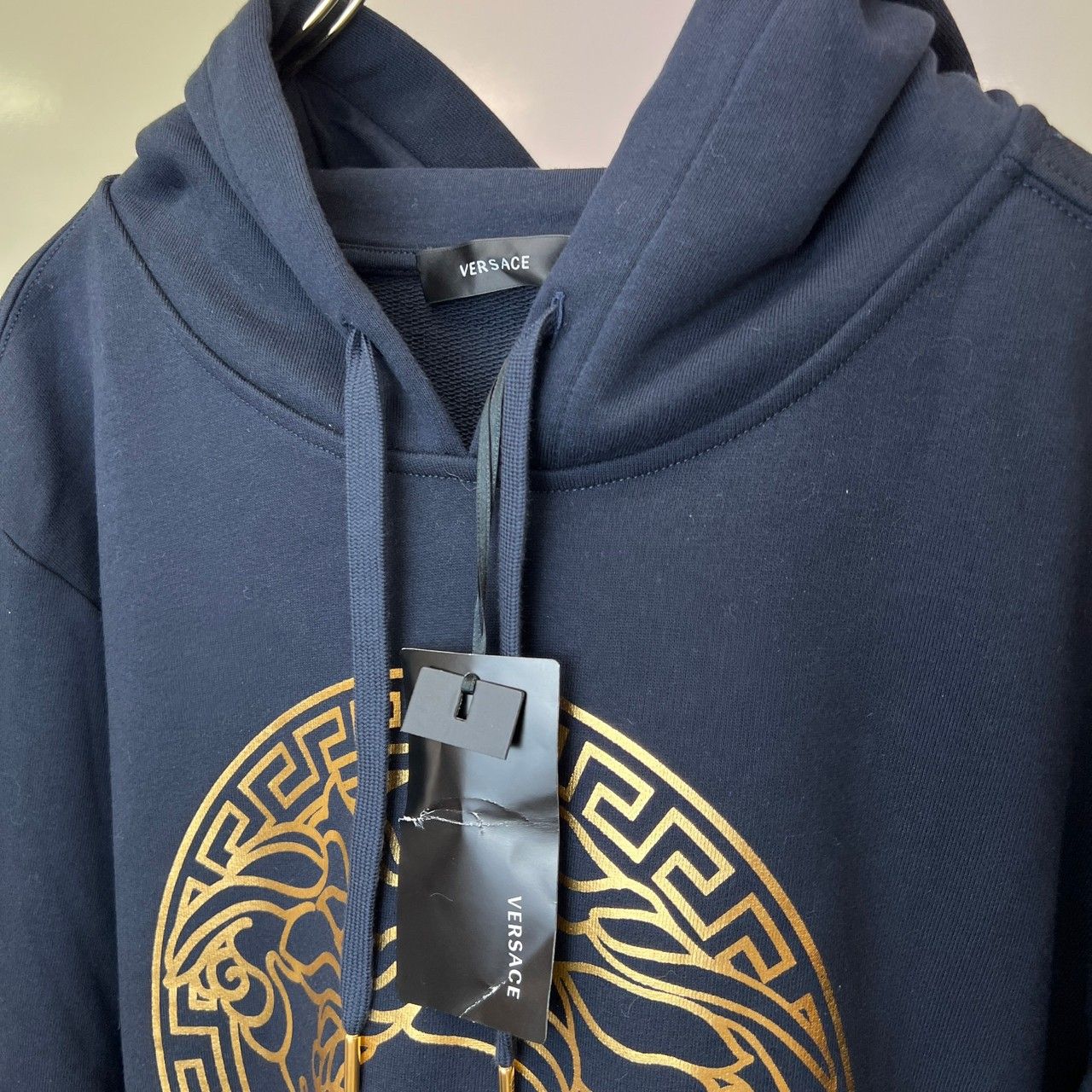 新品未使用 VERSACE ヴェルサーチ メデューサパーカー フーディ L