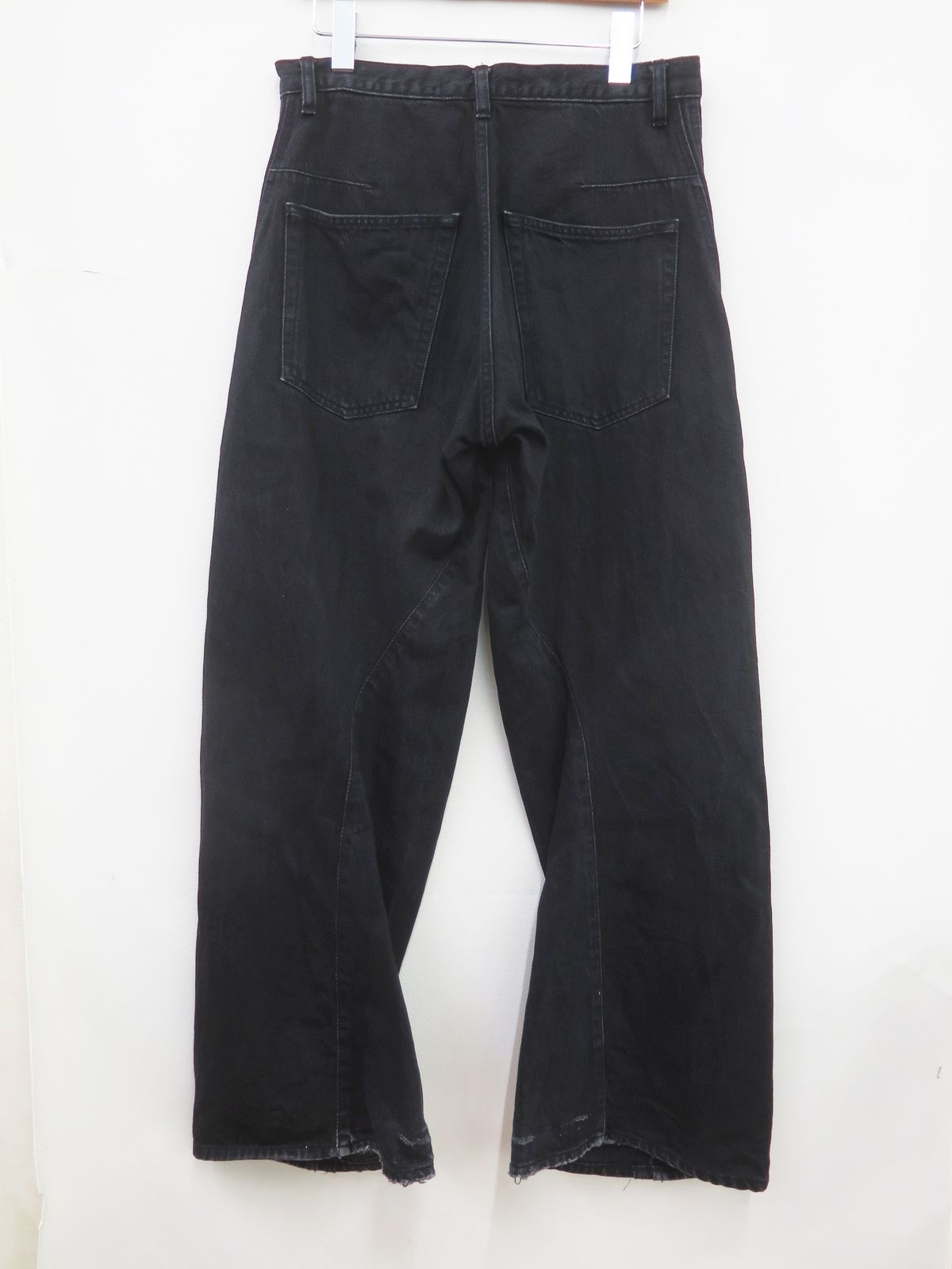 NVRFRGT ネヴァーフォーゲット 24SS NF241P08A 3D Twisted Wide Leg