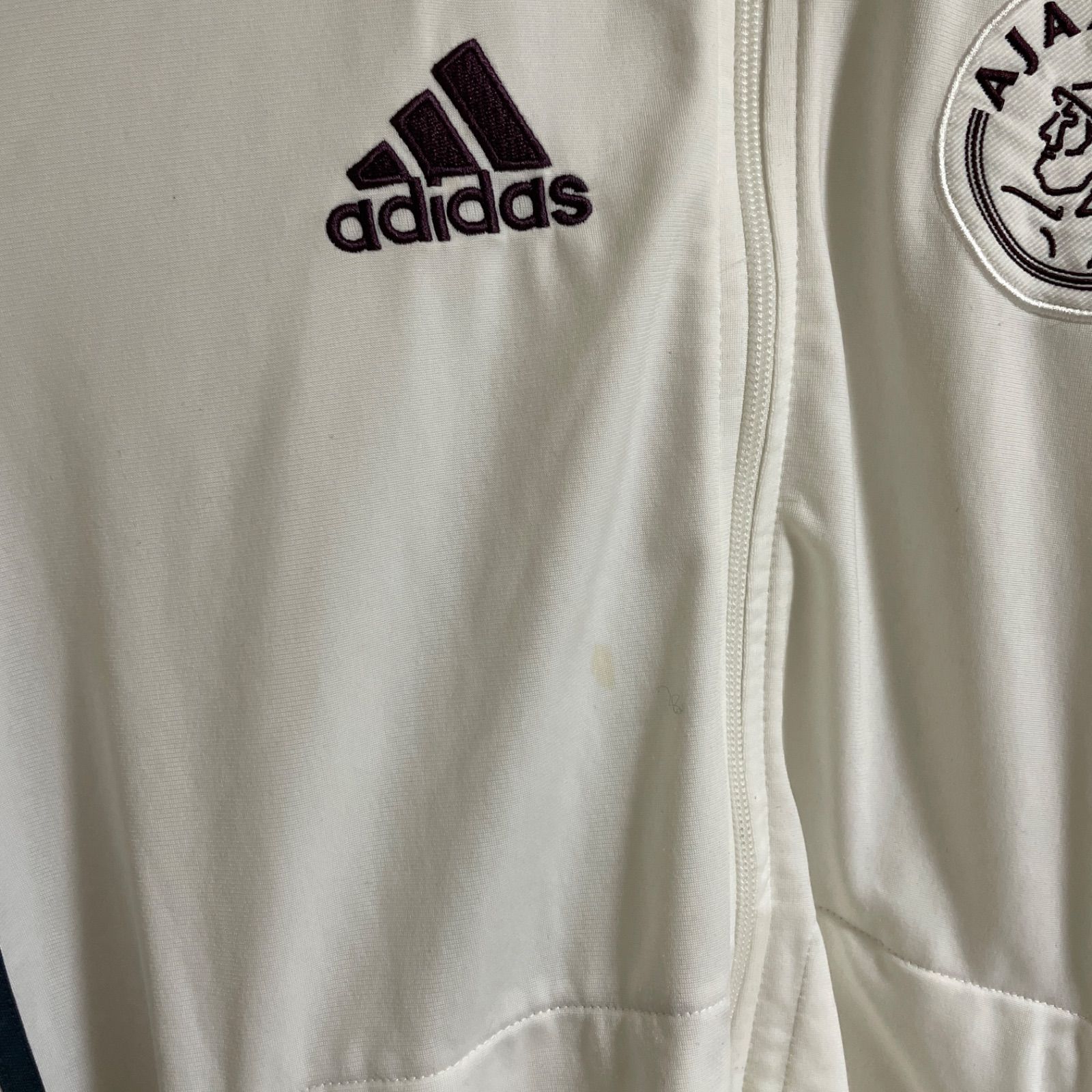adidas AJAX トラックジャケット アムステルダム　ホワイト adidas Ajax Amsterdam 05/06 TrackJKT O - メルカリ