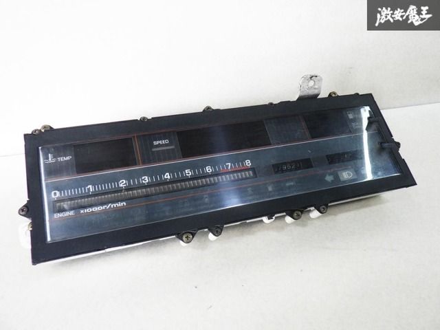 希少！！ 実動外し！！ トヨタ 純正 MS123 クラウン デジタル スピードメーター 83610-30530 走行距離 79521km 当時物 即納 棚15D