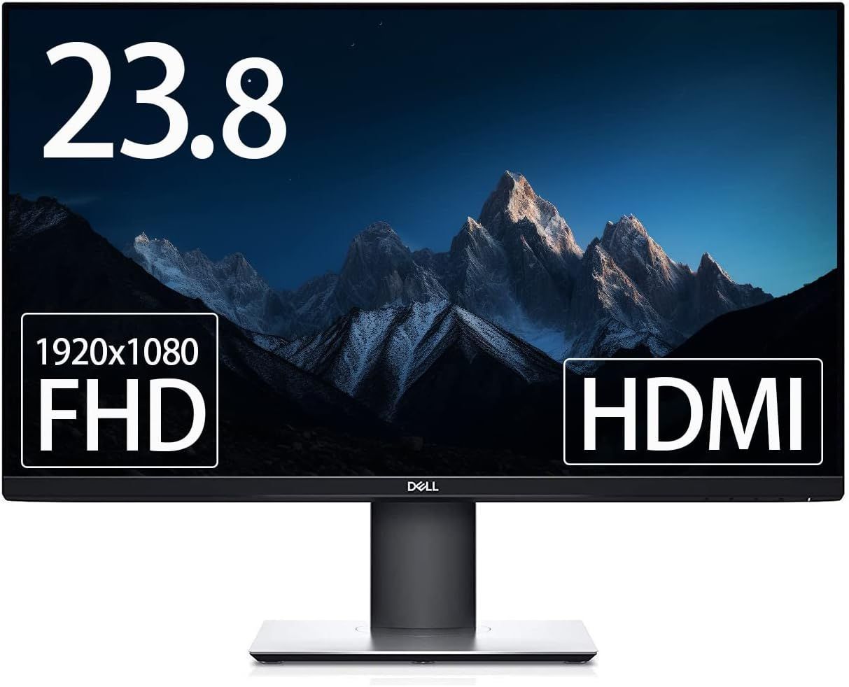 DELL 24インチ P2419H モニター 23.8インチ 美品 DELL 中古 モニター P2419H 23.8インチ HDMI DisplayPort IPS