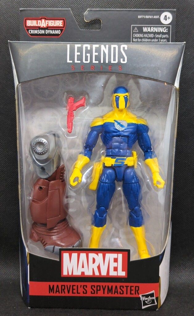 HASBRO CRIMZON DYNAMO MARVEL'S SPYMASTER