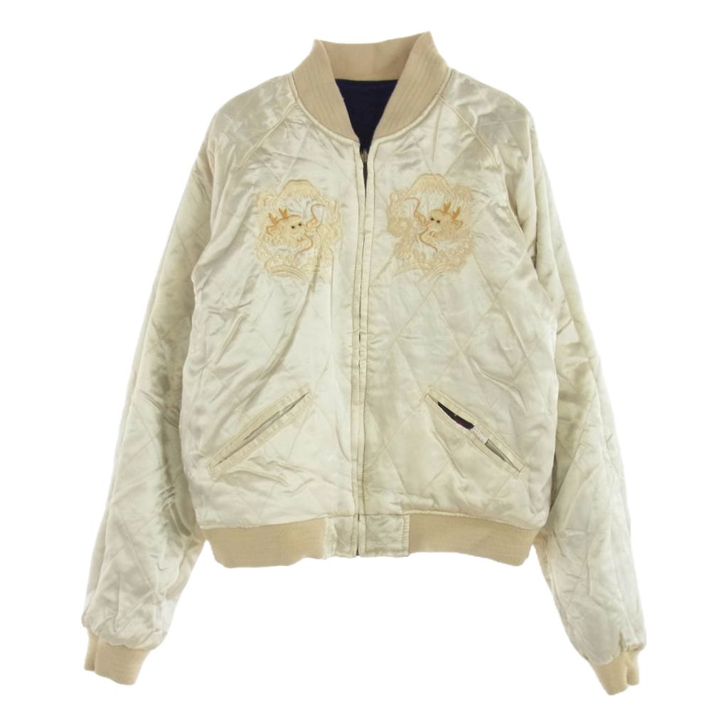 90s ファッション クリフメイヤー KRIFF MAYER 別珍 × サテン 虎 鷹