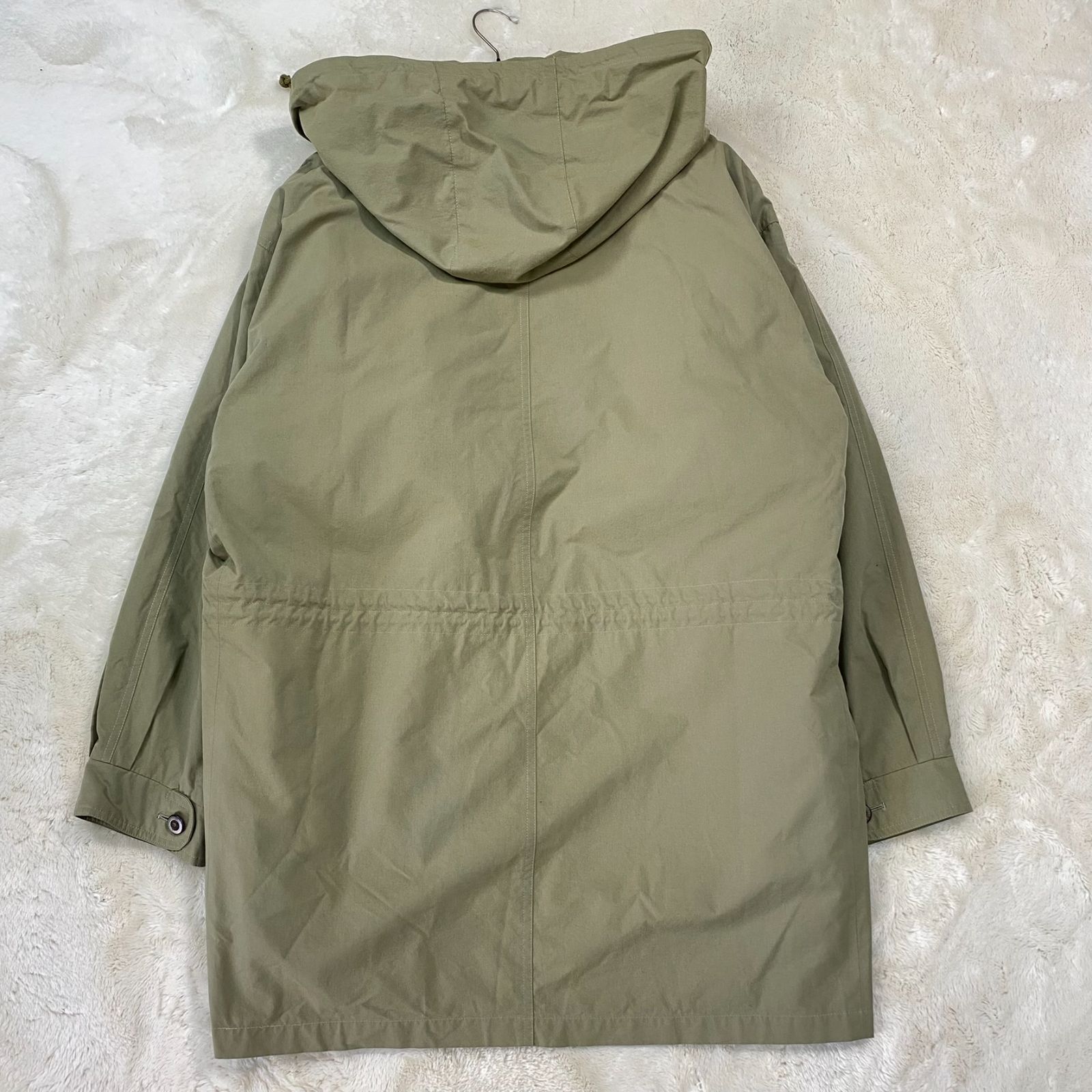 ヴィンテージ オールド Burberrys トレンチモッズコート ノバチェック ライナー付き LLサイズ カーキグリーン