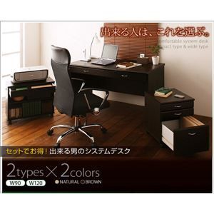 幅120cm ナチュラル 出来る男のシステムデスク 省スペース ハイタイプ オフィスデスク オフィス機器 学習机 学習デスク シンプル パソコンデスク pcデスク 奥行 120cm幅 事務づくえ 事務机 お