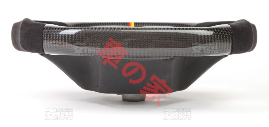 ハンドル カーボン×赤×黄色デザイン