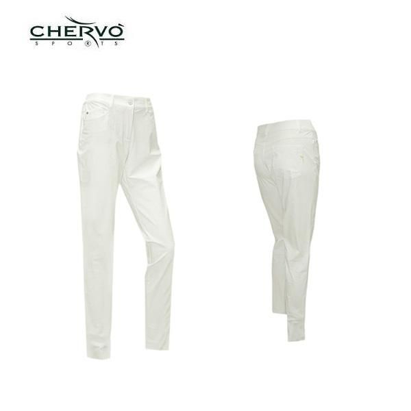 シェルボ CHERVO レディース 春夏 ストレッチ UVカット 吸汗速乾 パンツ サイズ42 032-72410-04