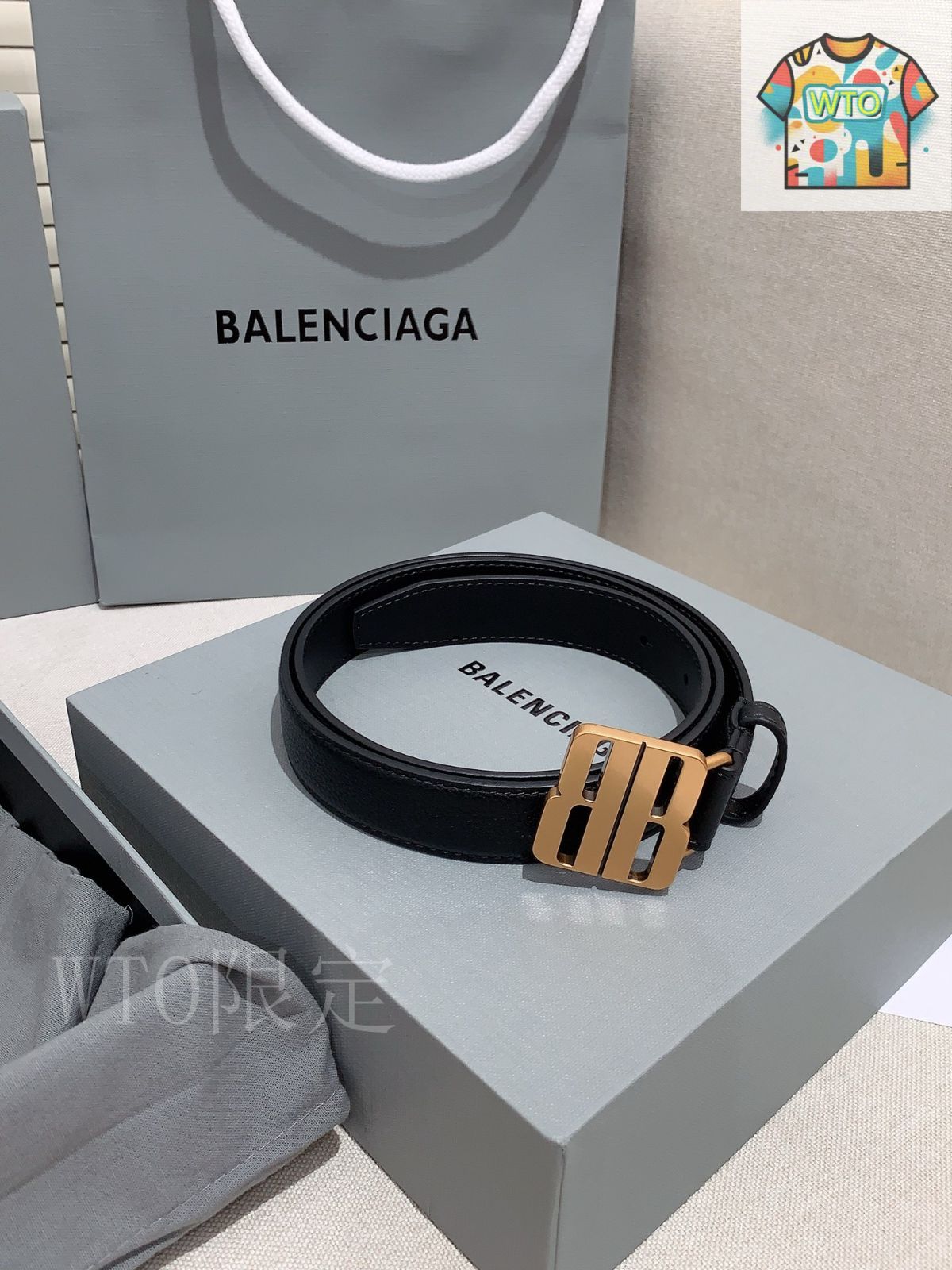 今日WTO】Balenciaga 新款レザーベルト-JF06 - メルカリ