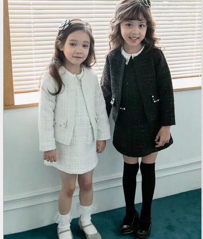 卒園式スーツ女の子卒業式子供韓国女の子ドレススーツ2点セット入学式女の子子供服フォーマルキッズフォーマルスーツスーツ