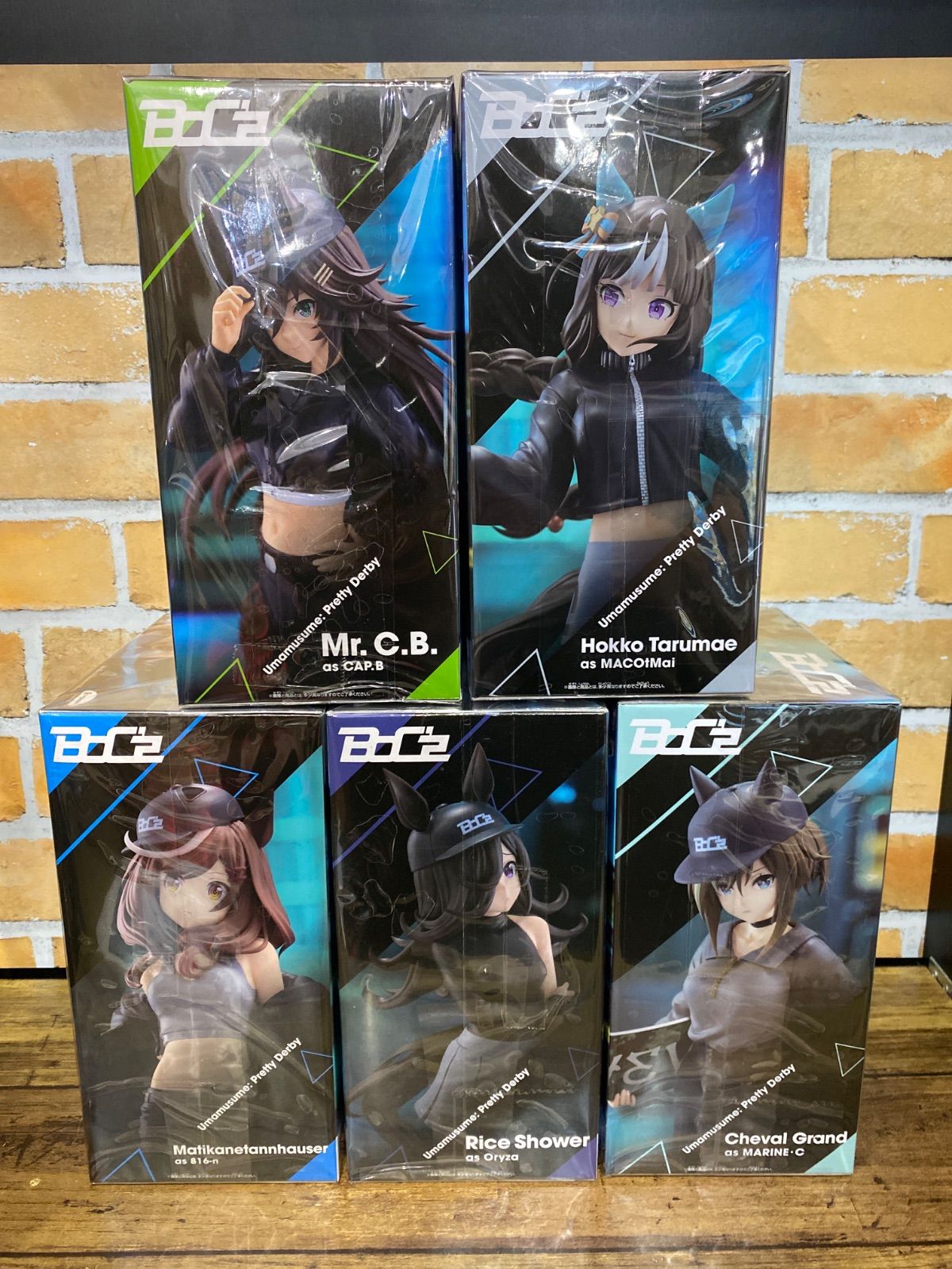 ウマ娘 BoC'z 5種フィギュアセット ウマ娘 プリティーダービー】セット