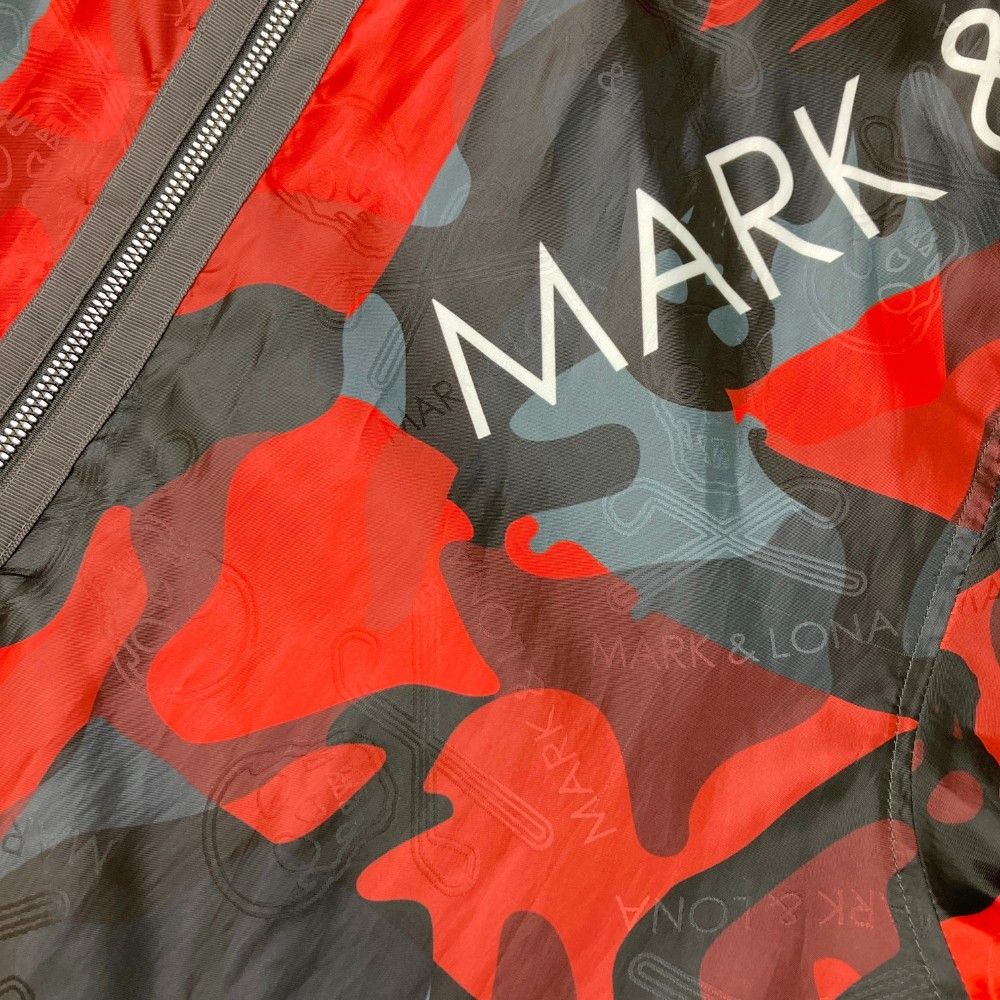 サイズ：50 MARK&LONA マークアンドロナ フード付 裏メッシュ ジップ